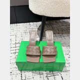 Top BOTTEGA VENETA Lido Intrecciato Leather Mules