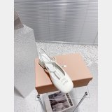 Miumiu Duplicate T Block Heel Mary Jane Copy Sandals