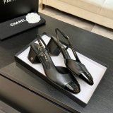 CC 26 Calfskin Heel Slingbacks