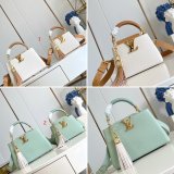 Louis Vuitton Fashion The Capucines M48865 Creamy Bag