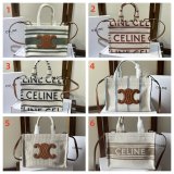 Duplicate Celine CABAS SMALL Canvas Tote Bag
