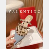 Replica Handbag Store ROCKSTUD PATENT-LEATHER MULE