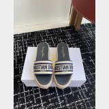 Luxury Dior Dway Platform Slide
