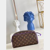 Perfect Louis Vuitton Replica Dopp Kit Toilet Pouch Travel M46253 Bag