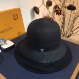 Replica Handbag Store CC design Fine straw woven hat bow