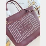 Louis Vuitton Neverfull Inside Out MM Women M25664/M25663 Bag