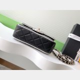 Fake 7 Star Mini Lambskin Flap Quality AS5151 Black Bag