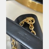 Louis Vuitton Replicas Twist PM Epi Leather M50332 Black/White 7 Star
