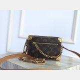 Replica Louis Vuitton Mini Soft Trunk Monogram Other in M68906 Brown