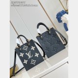 Louis Vuitton Petit Sac Plat 2way M57937 Bicolor Handbag