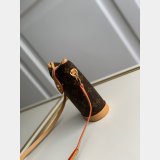 Perfect Louis Vuitton Fold Me Pouch Monogram M80874 Brown Art Of Living