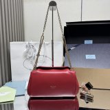 Top Prada Tumulte Small Nappa Leather Bag