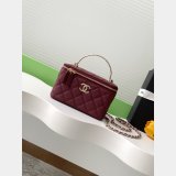AP4590 1:1 Mirror Chain Shoulder Vanity Bag