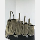 Balenciaga Women Rodeo Handbag in Khaki