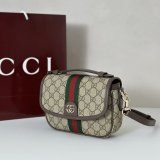 Gucci Quality Ophidia Small Top Handle GG Fabric 836843 Bag