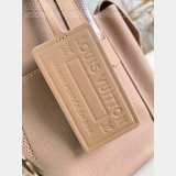 Takeoff Backpacks LV Aerogram Men Fake M23708 Louis Vuitton Sable Beige Bag