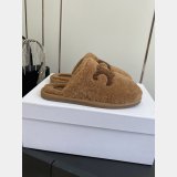 CELINE PITEA CLOG IN SUEDE CALFSKIN