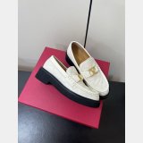 Valentino Garavani V Logo Signature Quilted Loafers