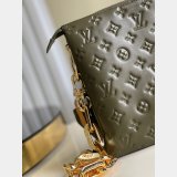 Quality Louis Vuitton Replicas Coussin Other Leathers M57782 Khaki Green