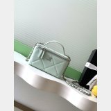 Long Vanity With Chain Luxury Grained Shiny AP4933 Bag