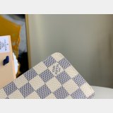 Louis Vuitton Replica N63069 Zippy Coin Purse Damier Azur Canvas