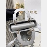 Best DIOR LADY MY ABC Replica Handbag Store PATENT LEATHER HANDBAG 20cm