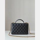 Designer AS4674 25B Lambskin Double C Pocket Handle Handbag