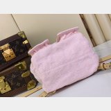 Venice Backpack Louis Vuitton Copy M13031 Luxury Monogram Denim Pink