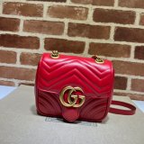 Gucci Replicas GG Marmont 739682 Shoulder Replica Handbag Store Bag