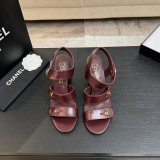 CC 26 Shiny Calfskin Sandals