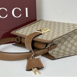 Gucci Bolsa Grande Con Asa 838991 Superior Padlock Bag