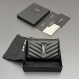 CASSANDRE MATELASSE Fragments bi-fold wallet in grain leather