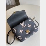 Louis Vuitton Bicolor Monogram Empreinte Leather M45773 Pochette Métis