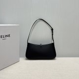 Top Celine Tina Shoulder Bag in Triomphe Canvas 123052