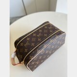 UK Louis Vuitton Replica Handbag Store M44494/N40127 Dopp Kit Toilet Pouch Canvas