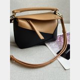Top Quality Mini Puzzle Calf Leather Loewe Handbag 18cm