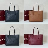 Gucci GG Emblem Large Tote Shoulder 847455 Bag