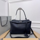 Designer Balenciaga Women's Rodeo Handbag in Black