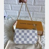 Louis Vuitton Monogram MINI POCHETTE N58010 Doamier Azur Canvas