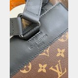 Christopher M46699 Monogram Macassar Canvas Fake Louis Vuitton Bag
