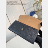 Luxury M62369 Black AAA+ Emilie Wallet Louis Vuitton Bags