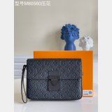 High Quality Replica Louis Vuitton S Lock A4 Pouch M80560 Macassar