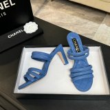 CC 26 Quilted 70mm Sandal Sheepskin