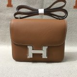 Hermes Constance Bag 18cm Epsom Leather Camel