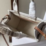 Duplicate Celine CABAS SMALL Canvas Tote Bag