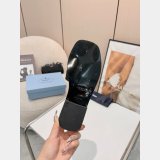 7 Star Prada Raffia Slides