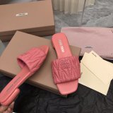 Replica Handbag Store Top Quality Miu Miu Copy Flat Sandals and Slippers Shoes