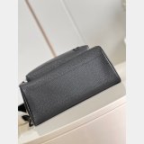 Copycat Louis Vuitton Adrian Backpack Taiga Leather Men M30857 Bag