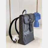 Replica Handbag Store Louis Vuitton 1:1 Replica m45913 Saumur Backpack Monogram Eclipse Canvas