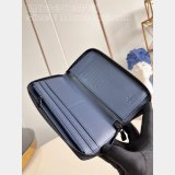 Inspired Brazza Multiple Pocket Organizer Zippy Wallet Vertical LV Bag
